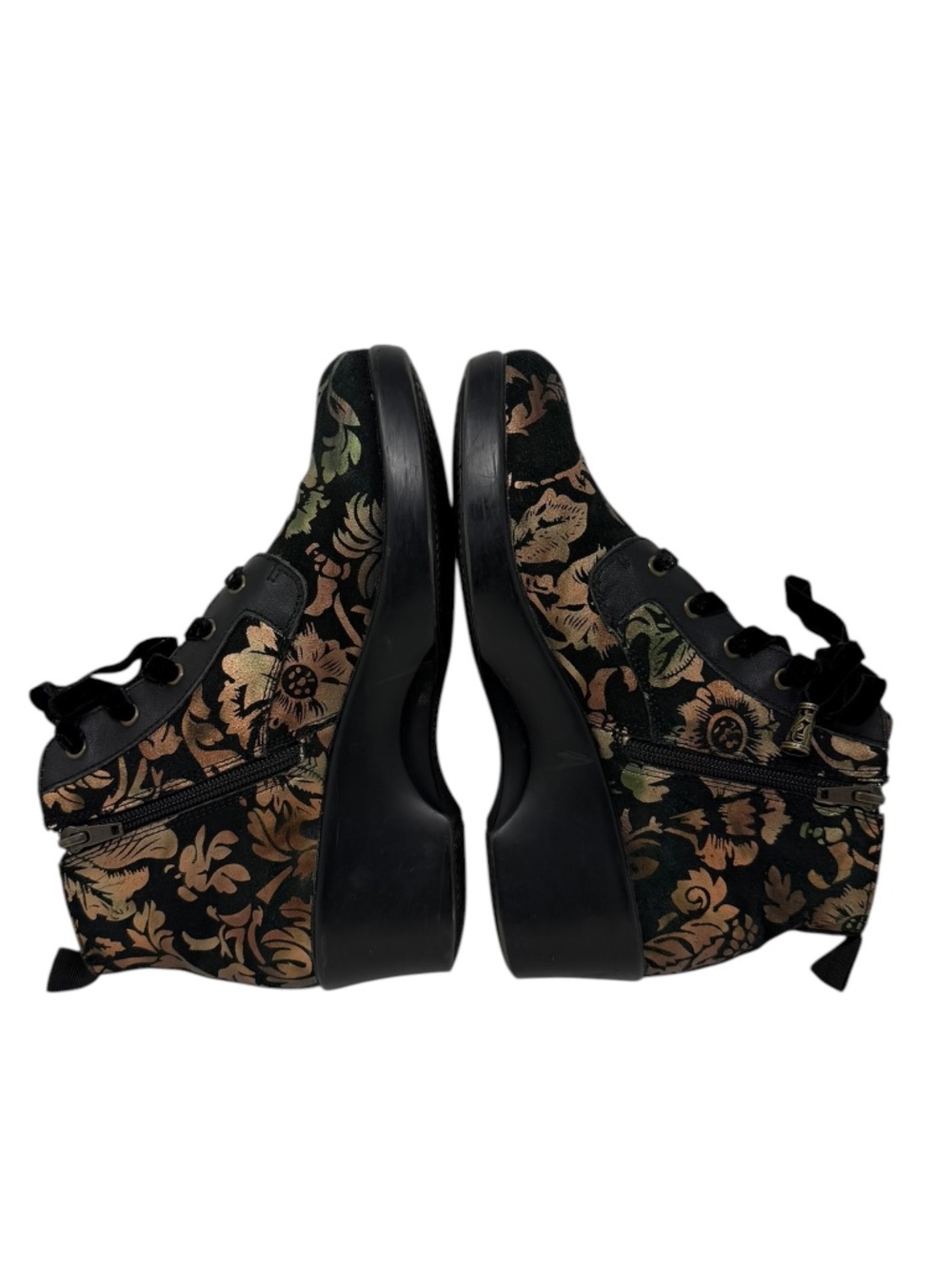 Alegria Eliza Regal Copper Floral Ankle Boots - Picture 4 of 15
